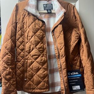 KÜHL Brown Quilted Jacket